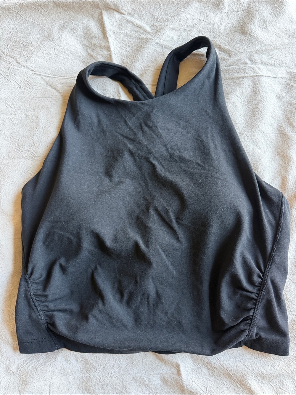 Athleta Conscious Twist Crop Bra